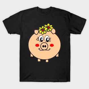 Coquette pig T-Shirt